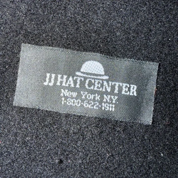JjHat Center Classic Black Wool Beret